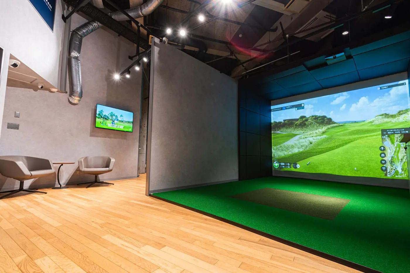 T-One Golf Studio — 内装